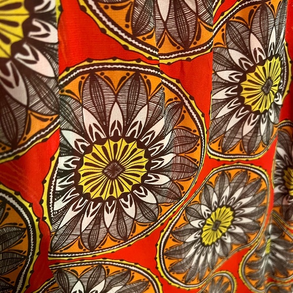 Sz 6 Banana Republic ruffled hem  mod tank maxi dress - Picture 3 of 14